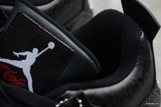 RETRO 4 JORDAN LASER CI1184-001 BLACK AIR 1002